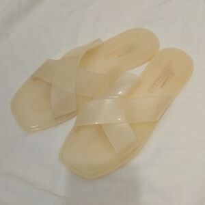 Anthropology X Matisse Jelly Slide Sandal. Sz 8